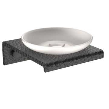AURA GREY - SOAP DISH