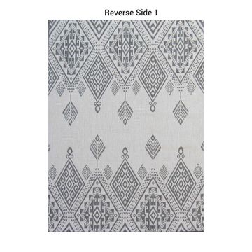 BK Carpets - Indoor & Outdoor Rug - 1.6m x 2.3m - Aztec Dream Catcher - Silver