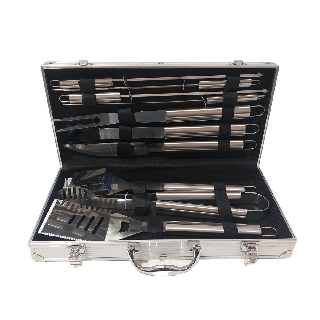 Lifespace Quality 11-Piece Braai & BBQ Tool Kit - Great Gift!