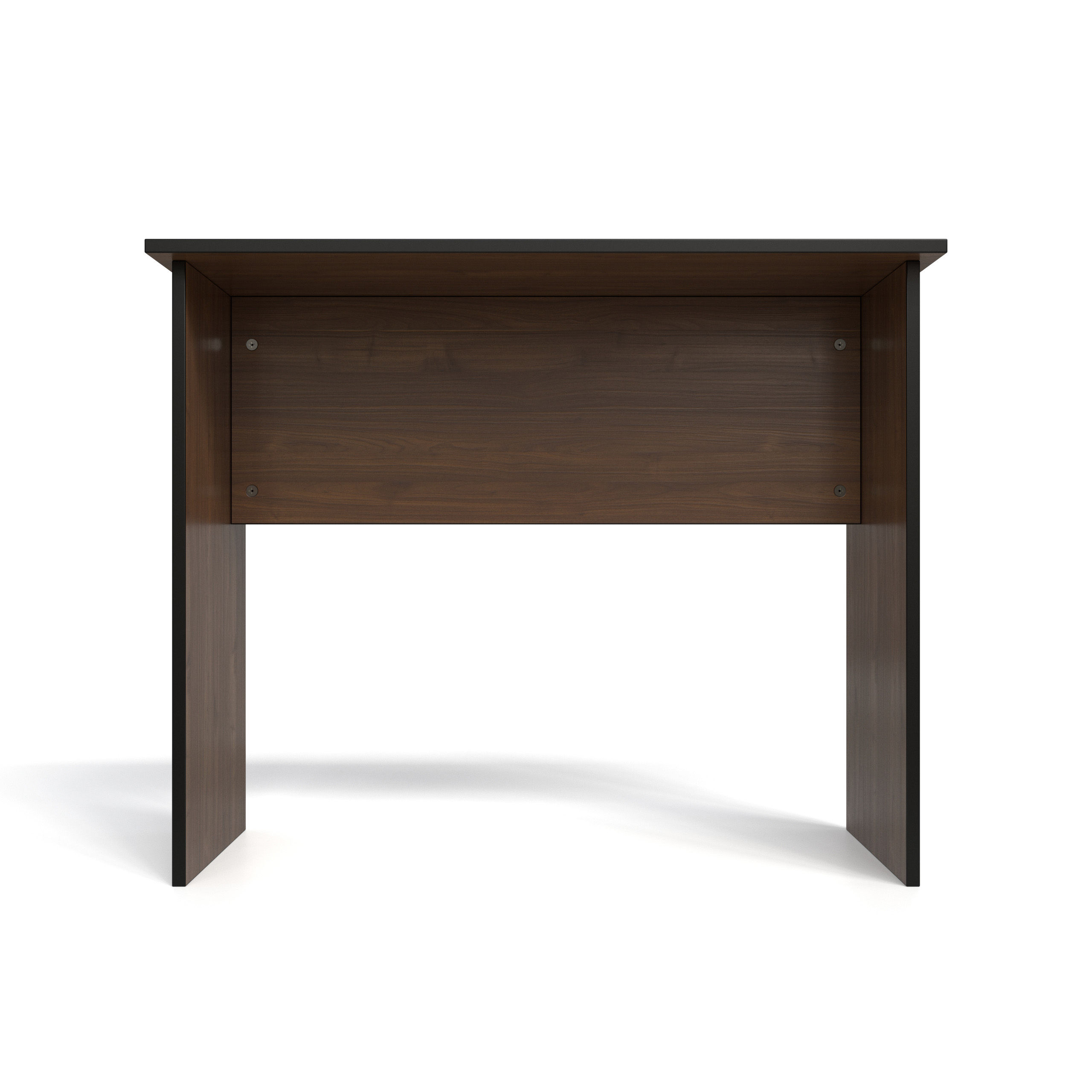 BAM! School Desk - Brown Walnut