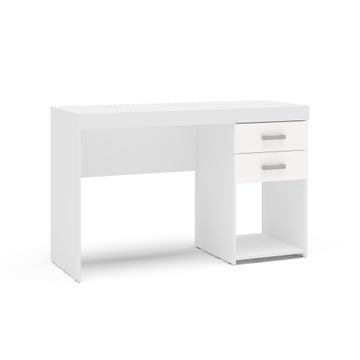 Malta White Office Table