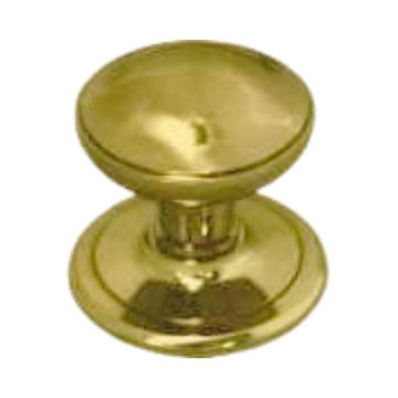 solid brass central knob