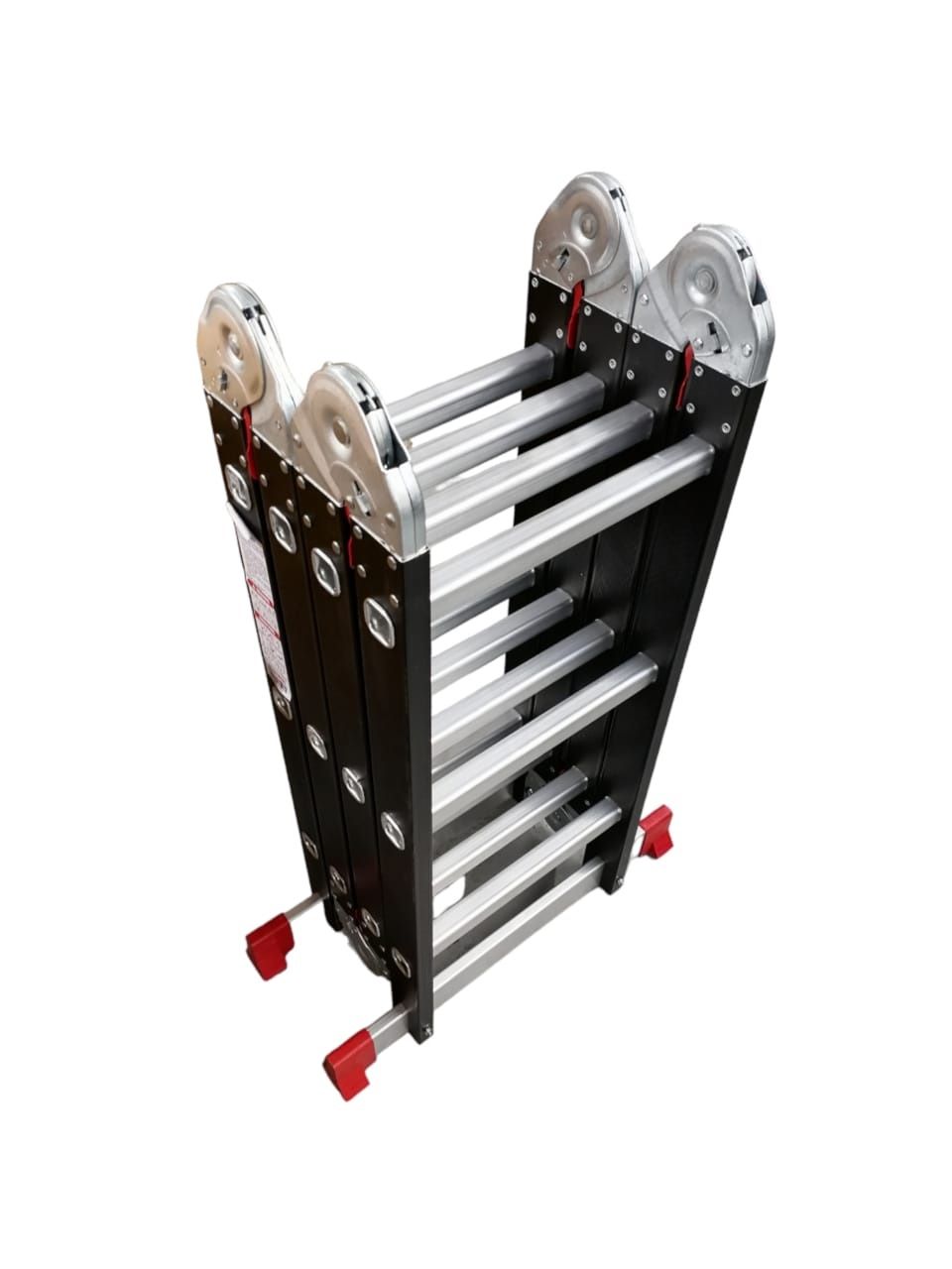 Ladder Aluminiun Multi-Purpose 3.5m Black