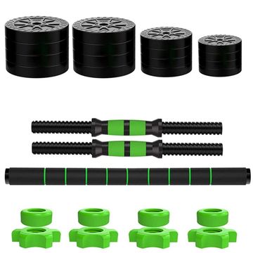 Weight Adjustable Dumbbell Barbell Set 40kg