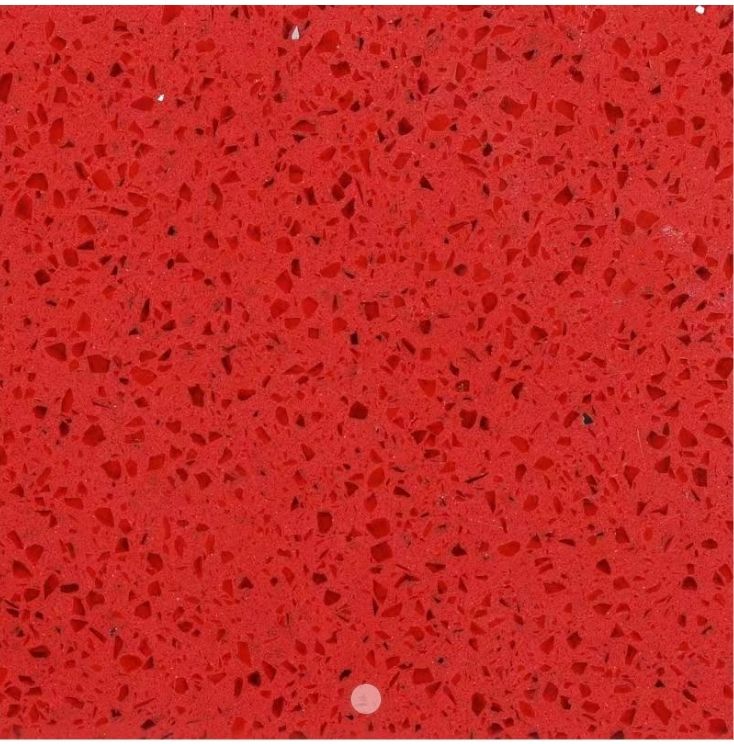kitchen counter top Quartz Red Sparkle 31 - 1500mm by 600mm