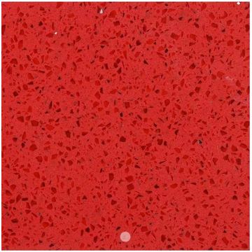 kitchen counter top Quartz Red Sparkle 31 - 1500mm by 600mm