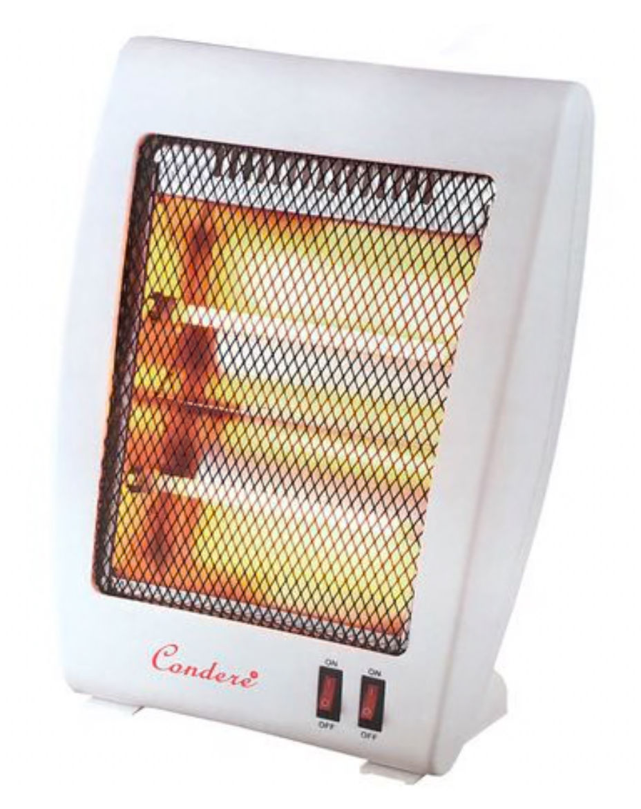 2-Bar Quartz Floor Heater