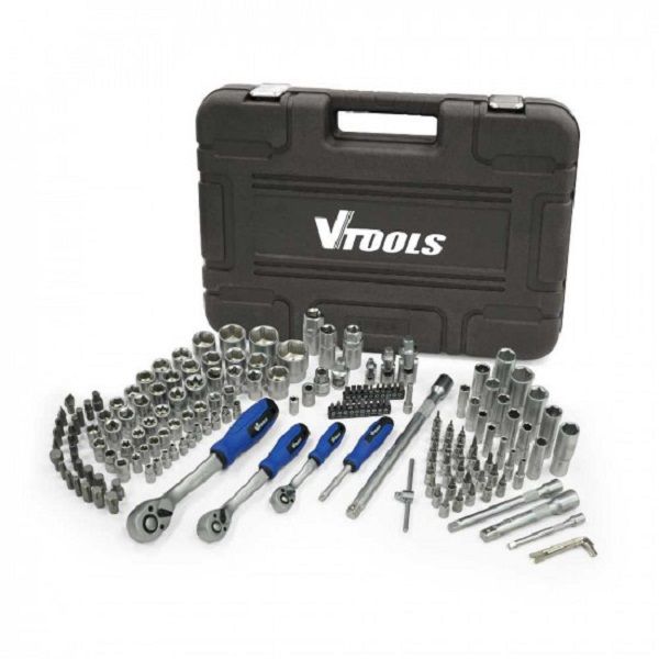Vtools 171PC Ratchet & Socket Set 1/2