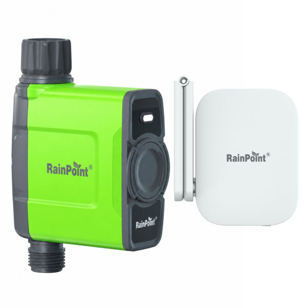 RainPoint Wireless Smart Wi-Fi 1-Zone Irrigation Timer Wi-Fi Hub