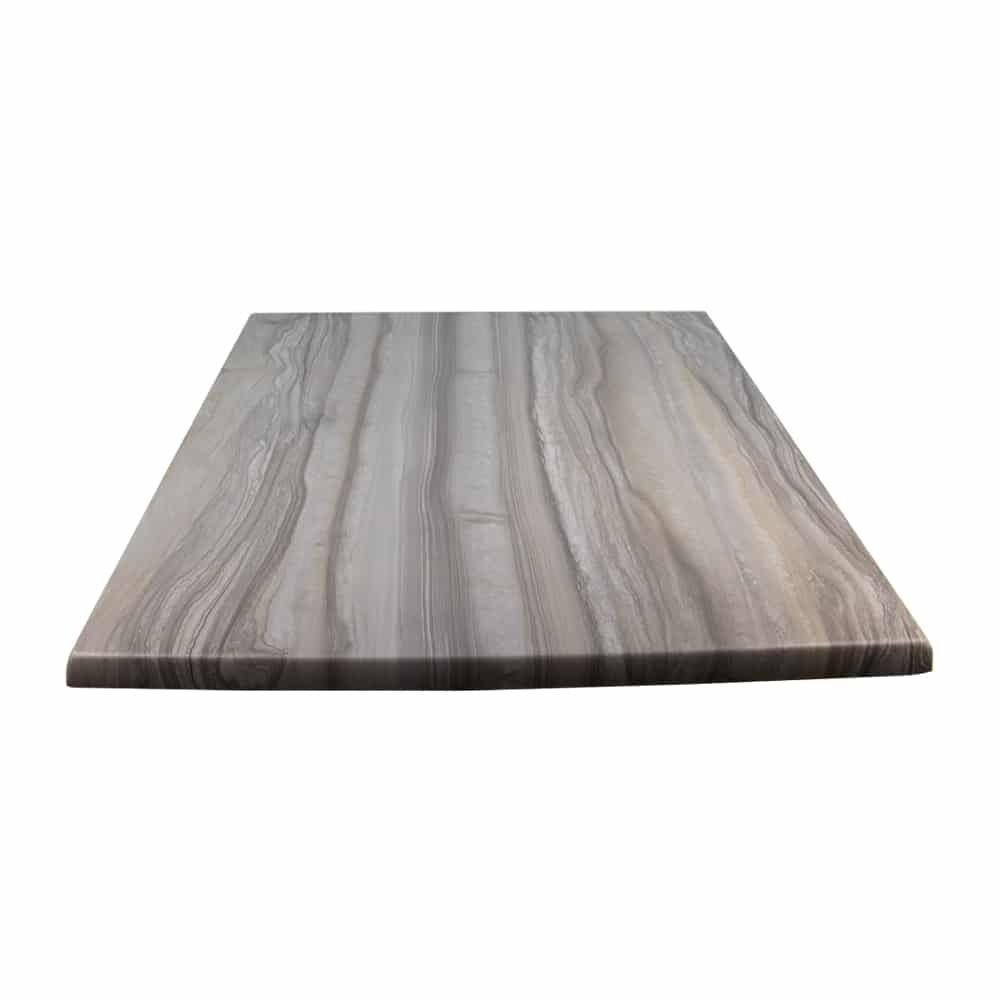 Vividitto - Werzalit Square Cafe Table Top 80cm - Magma