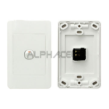 LIGHT WALL SWITCH - 1 LEVER PLASTIC