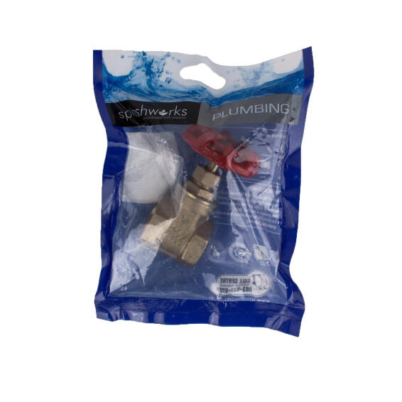 Gate valve f x f 22mm