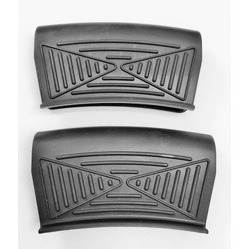 Lifespace Quality Silicone Black Pot Clamp Handle - pair