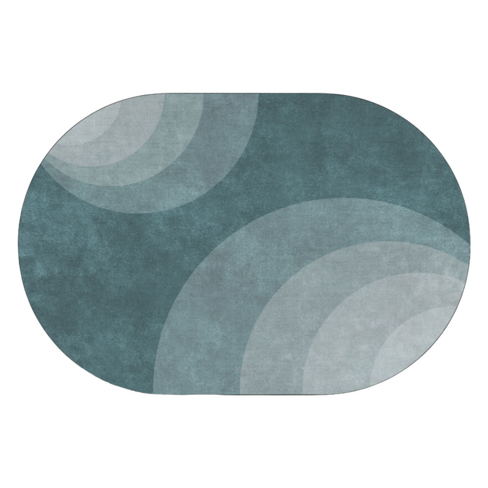 Heavenly Hues - Oval Bath Mat - 40*60cm