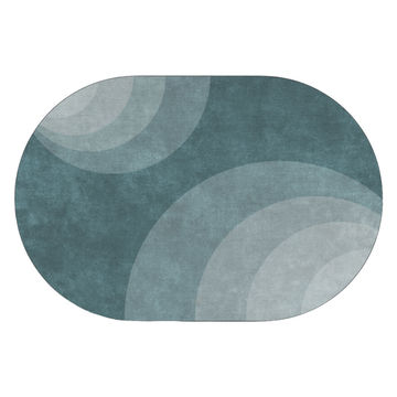 Heavenly Hues - Oval Bath Mat - 40*60cm