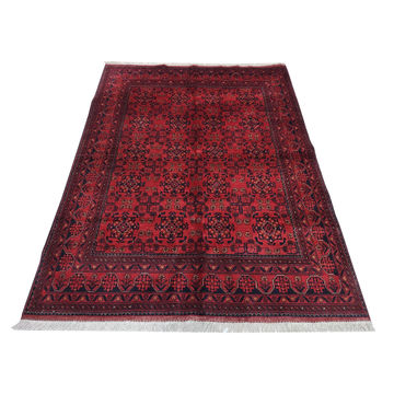 Stunning Afghan Turkman Carpet 226 x 168 cm