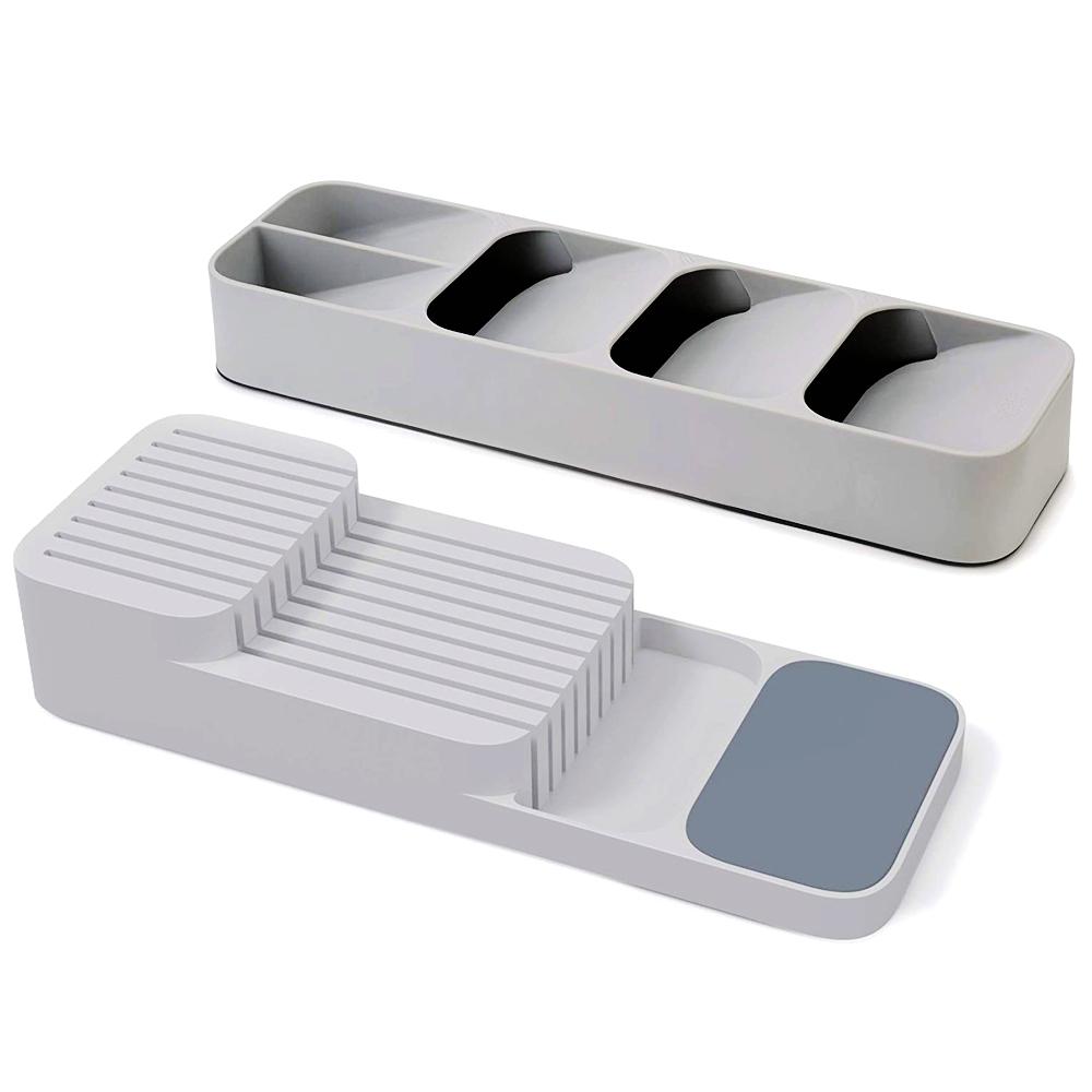 Kitchen Drawer Cutlery Organizer and Knives Storage Set