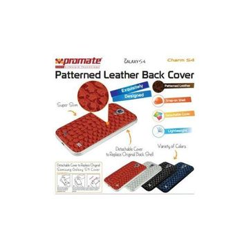 Promate Charm.S4 Premium Patterned-Leather Back