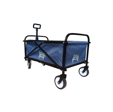 72 x 46cm Beach & Camping Trolley – Outdoor Buddy – Lynx Explorer (BLUE)