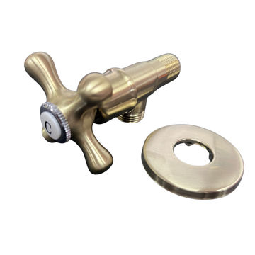 Trendy Taps Premium Quality Brushed Gold Classic Angle Valve - GBB059