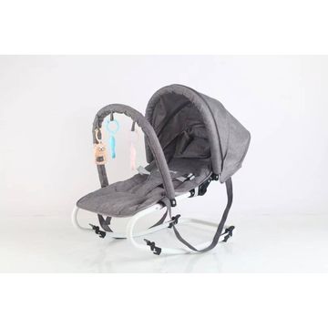 Juniors Coral Baby Rocker with Canopy