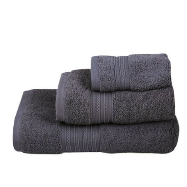Big and Soft Towel - Charcoal - Hand Towel