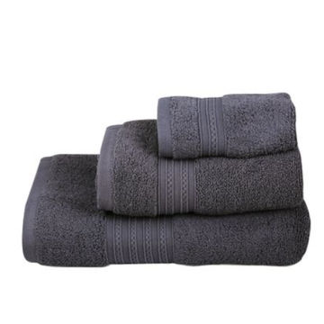 Big and Soft Towel - Charcoal - Hand Towel