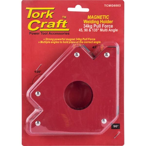 Magnetic Welding Holder 34Kg P/Force 45-90-135 Deg. Multi Angle