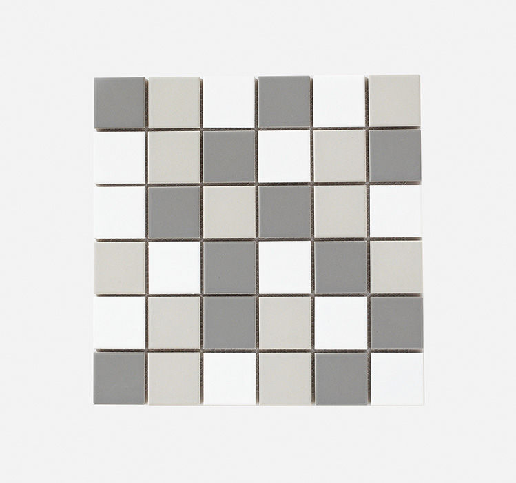 Mosaic Porcelain - Greyton - 48mm Square - 300x300 (per sheet)