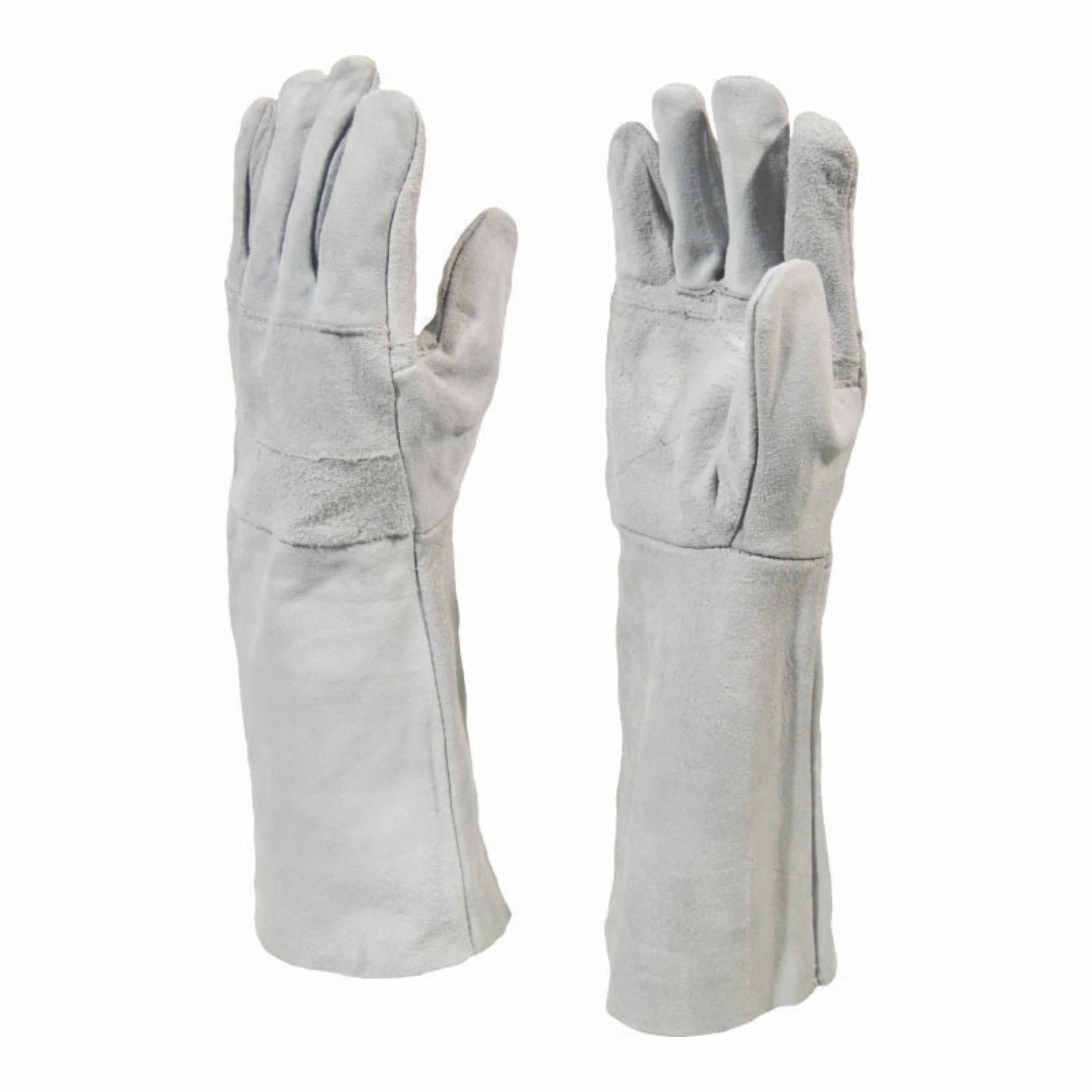 CHROME LEATHER GLOVES  20CM ELBOW LENGTH