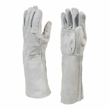 CHROME LEATHER GLOVES  20CM ELBOW LENGTH