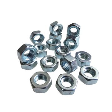NT TOOLS - Galvanized Hex Nut M6 - 100 Pcs