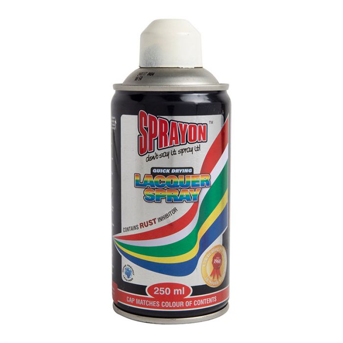 Sprayon - Std Spray Paint Ivory 250ml - 2 Pack