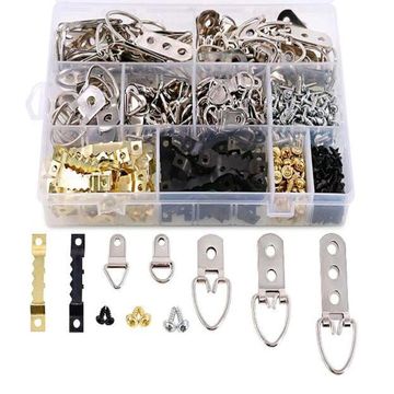 Killer Deals Heavy Duty Assorted Picture Hangers Frame Kit with Screws