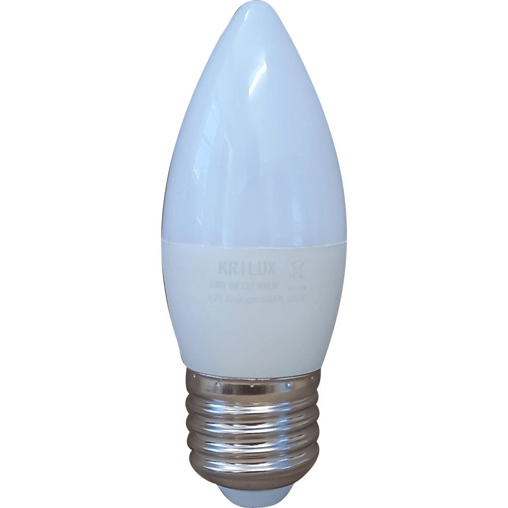 LED Candle 5w E27 6000k (daylight) Globe