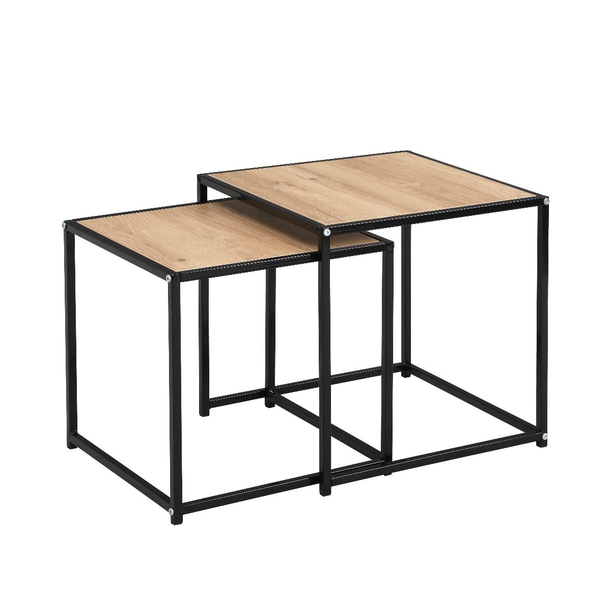 Modern Style Nesting Side Coffee Table