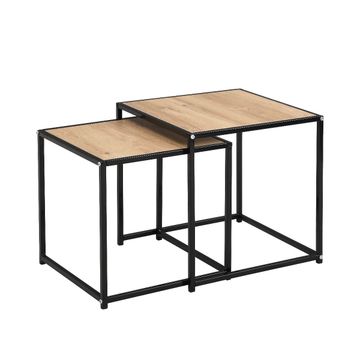 Modern Style Nesting Side Coffee Table