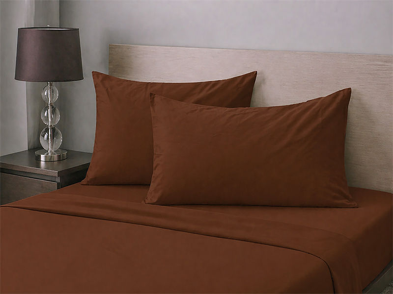 Everyday Collection Pillow Cover Set - 90GSM - Tiramisu - King - (1set)