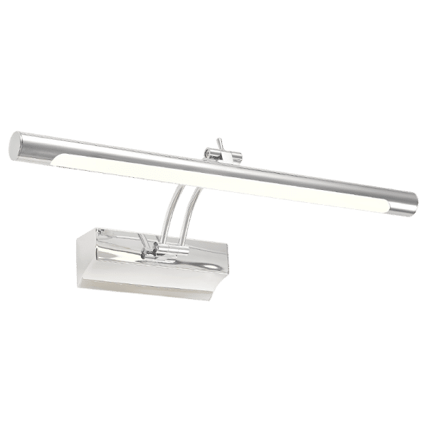 LED 201 Stainless Steel Bathroom Mirror Light or Picture Light with PC Diffuser