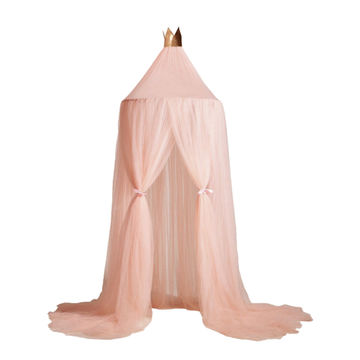 Kids Bed Hanging Canopy Mosquito Net - 3m - Peach