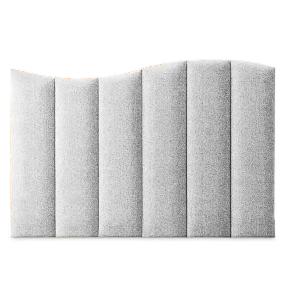 Magnolia Upholstered Boucle Headboard Grey Queen