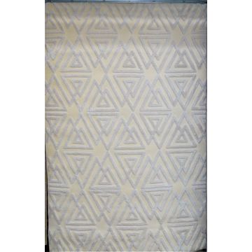 Canvas Polyester 3D Rug cream 160cm x 230cm