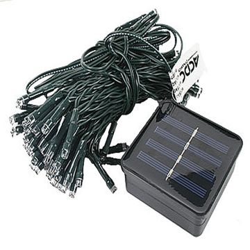 Solar LED String Light Cool White 10M 100 LED IP44