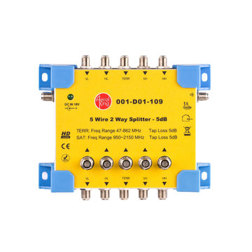 Satellite Splitter 1 Way Tab Db (SP55-10)