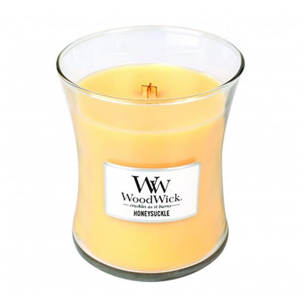 Woodwick Honey Suckle Medium Jar Retail Box No warranty