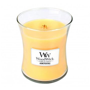 Woodwick Honey Suckle Medium Jar Retail Box No warranty