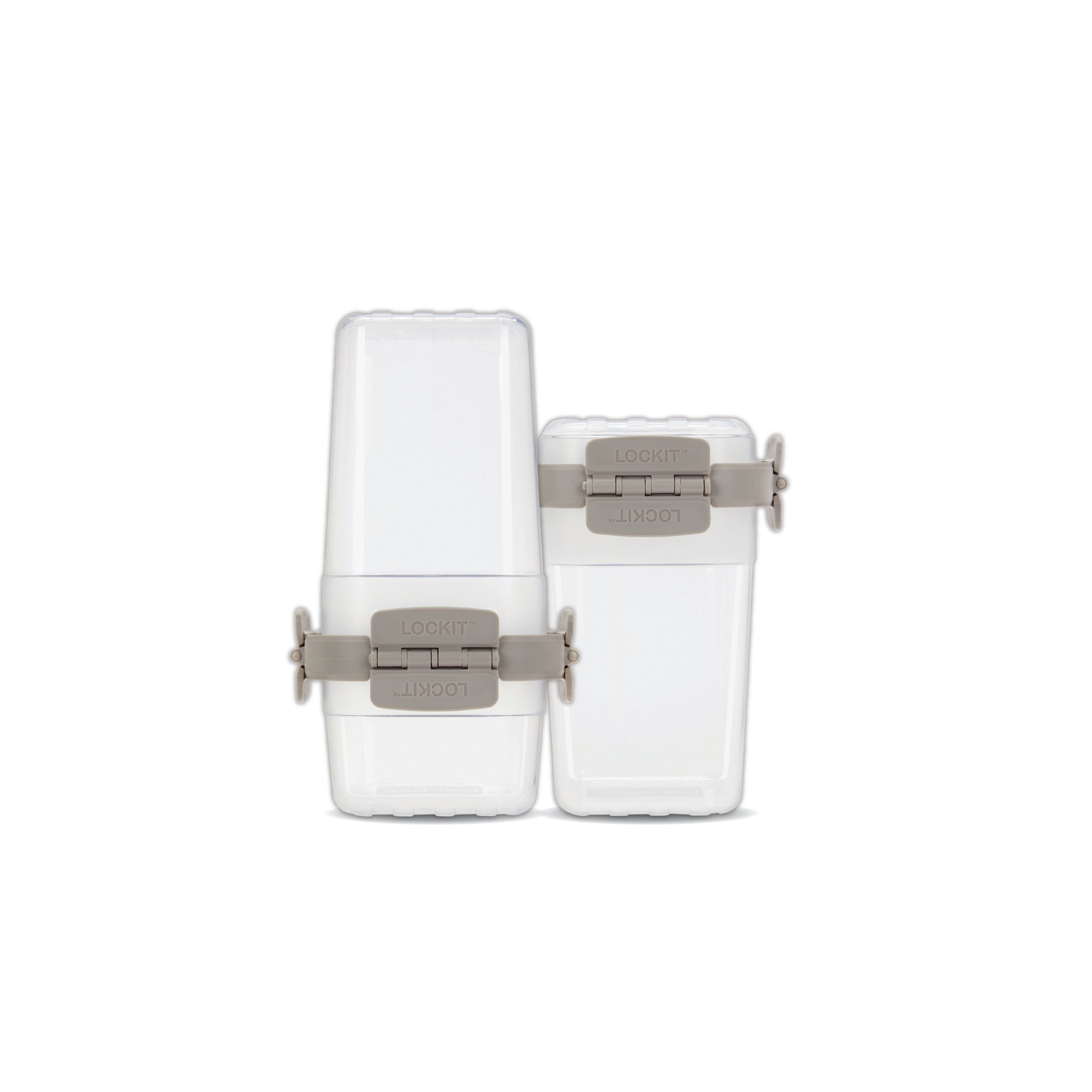 Fresh Choice Lockit Square Large 6-Piece Set Modular Food Storage