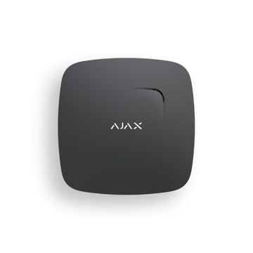 FireProtect Plus Black - wireless smoke, heat and carbon monoxide detector with sounder
