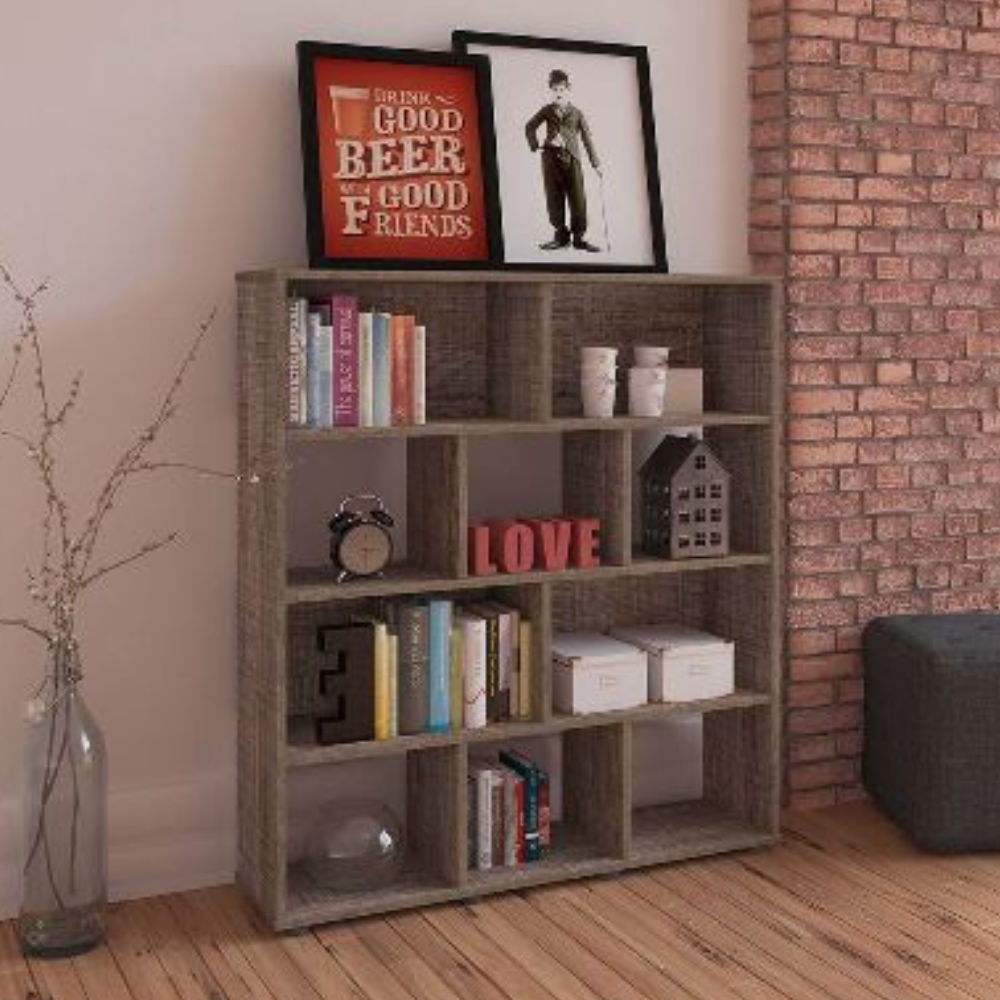 Charlie Book Case-Brown