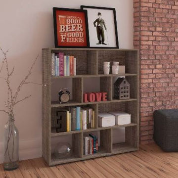 Charlie Book Case-Brown